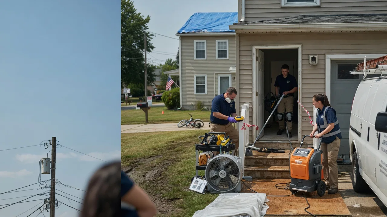 Water Damage Repair in Wells, TX near me